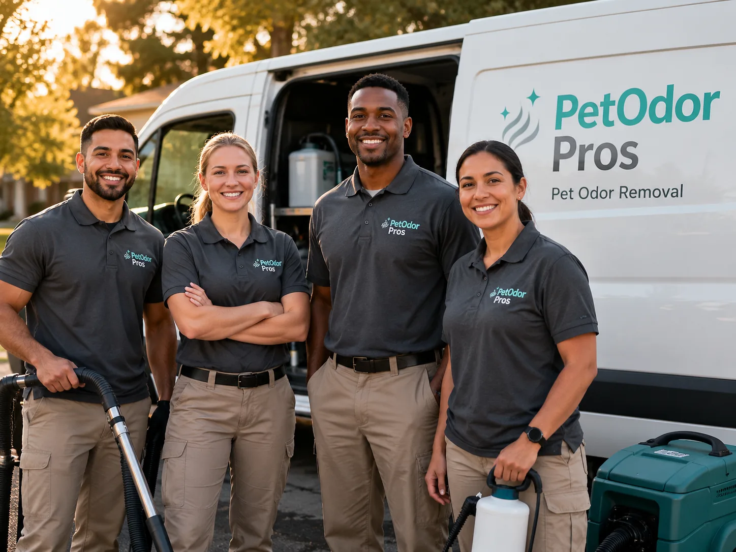 Pet Odor Removal team serving Bladensburg, OH
